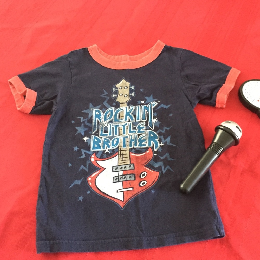 ⚡️🎸🎤🎶Children’s Place little brother t- - Picture 2 of 4